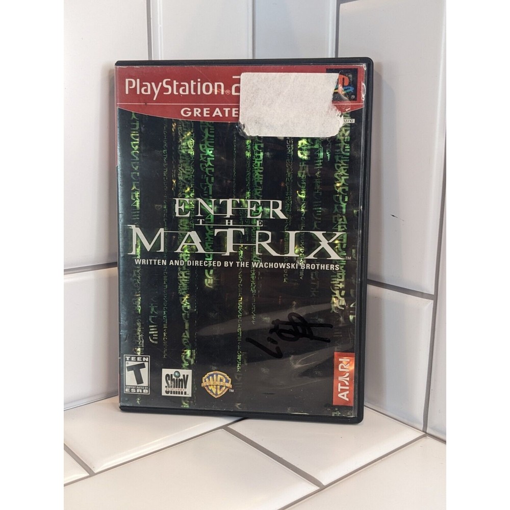 Enter the Matrix (PlayStation 2, 2003) Complete Tested Working
